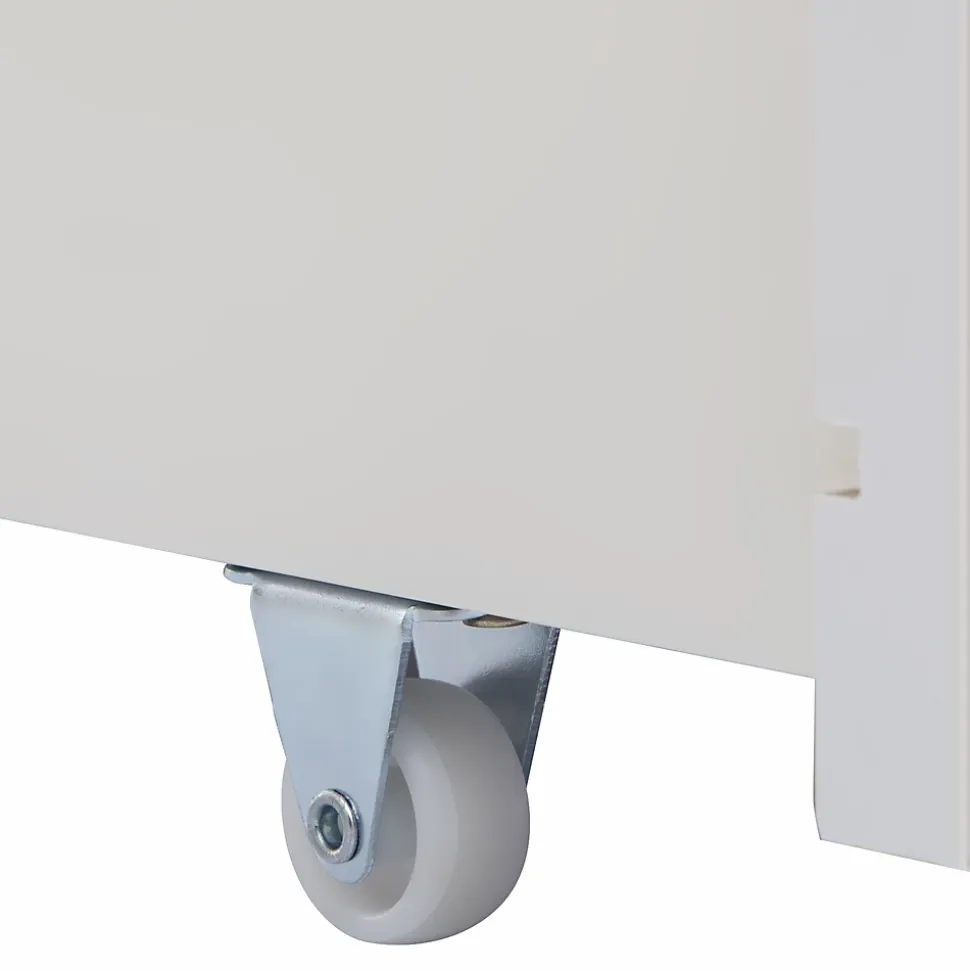 Lit avec rangement 90x200 cm - Lit simple avec tiroirs et tête de lit - Pin massif + MDF - Sans Matelas - Blanc