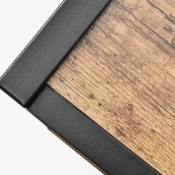 Lit avec rangement 90x200 cm - Lit Simple Cadre de Lit en Métal - avec Sommier à Lattes - Métal - Sans Matelas - Noir