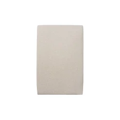 Lit avec tête de lit bouclette et sommier tapissier - Lit en bois massif