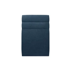 Lit avec tête de lit lignes tissu et sommier kit - Lit en bois massif