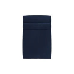 Lit avec tête de lit lignes velours et sommier kit - Lit en bois massif