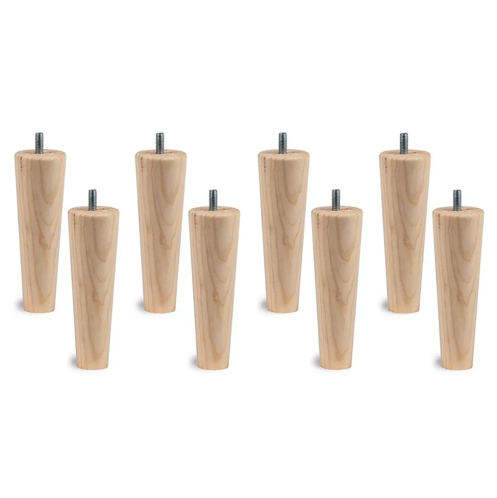 Lit avec tête de lit lignes velours et sommier tapissier - Lit en bois massif