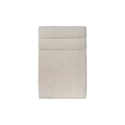 Lit avec tête de lit lignes bouclette et sommier tapissier - Lit en bois massif