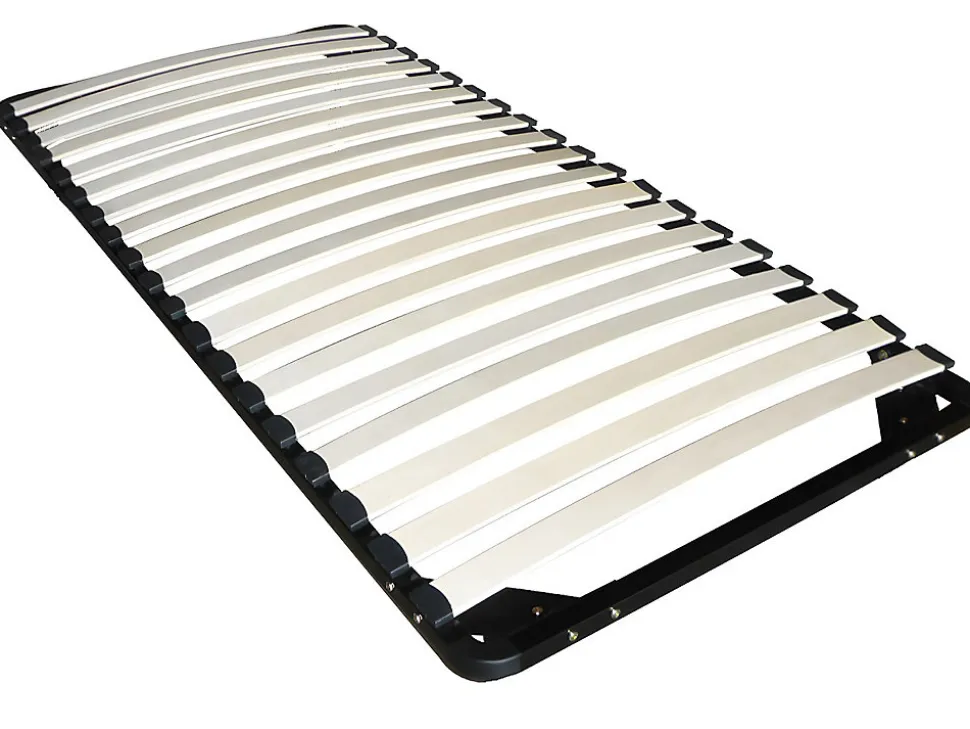 Lit avec tête de lit rangements et tiroir - 90 x 190 cm - Blanc + matelas + sommier - LEANDRE