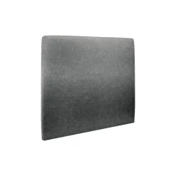 Lit avec tête de lit tapissier tissu et sommier tapissier - Lit en bois massif