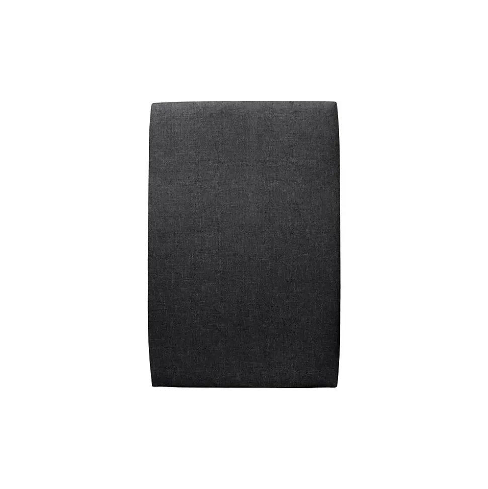 Lit avec tête de lit tapissier tissu et sommier tapissier - Lit en bois massif