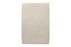 Lit avec tête de lit tapissier tissu et sommier kit - Lit en bois massif