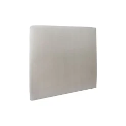 Lit avec tête de lit tapissier velours et sommier tapissier - Lit en bois massif