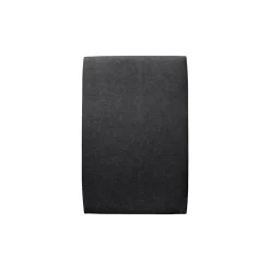 Lit avec tête de lit tapissier tissu et sommier kit - Lit en bois massif