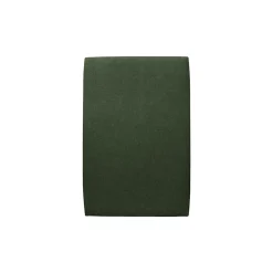 Lit avec tête de lit tapissier tissu et sommier kit - Lit en bois massif