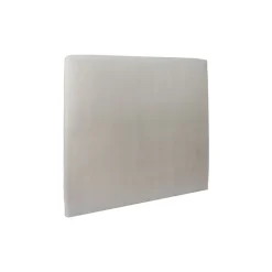 Lit avec tête de lit tapissier velours et sommier tapissier - Lit en bois massif