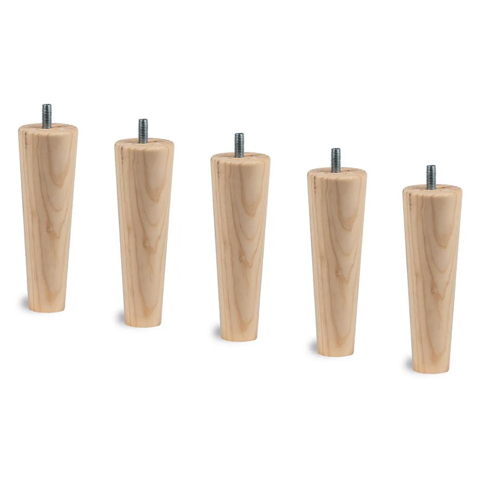 Lit avec tête de lit tapissier velours et sommier kit - Lit en bois massif
