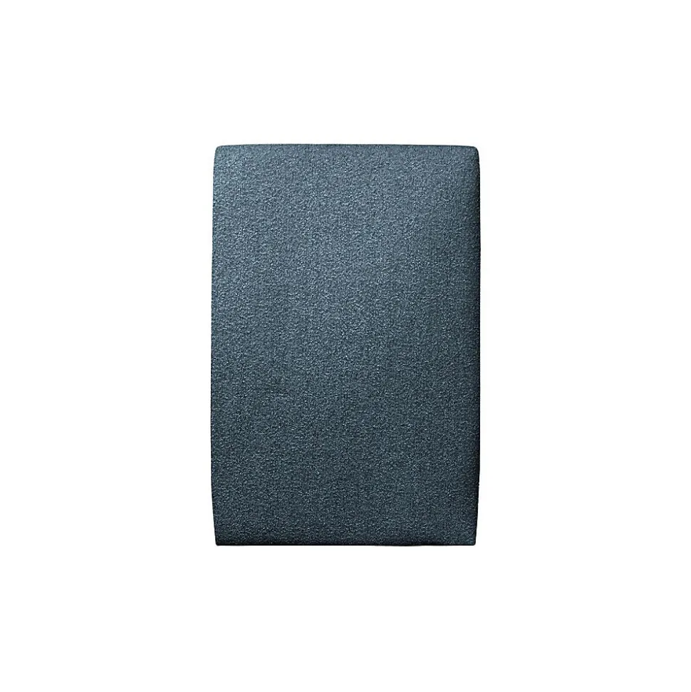 Lit avec tête de lit tapissier bouclette et sommier kit - Lit en bois massif