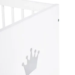 Lit Bébé évolutif Convertible En Lit Enfant 140x70 Blanc