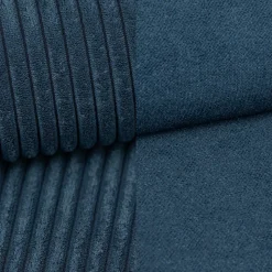 Lit Boxspring ALORIA 160X200 CM POSO 05 + KRONOS 05, Bleu, Lit avec matelas et rangement