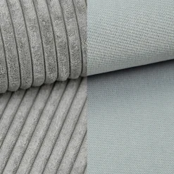 Lit Boxspring GIARRO 180X200 CM POSO 55 + PAROS 05, Gris clair, Lit avec matelas et rangement