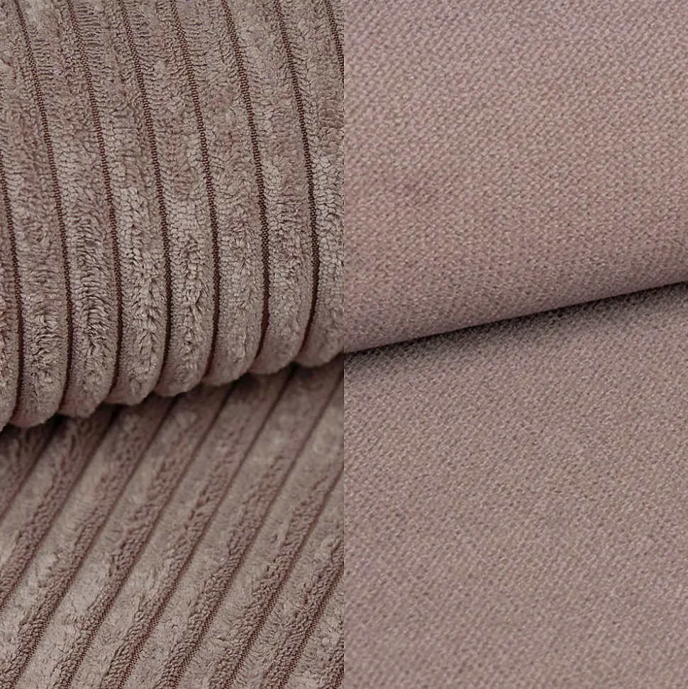 Lit Boxspring MATERN 140X200 CM POSO 27 + KRONOS 27, Rose, Lit avec matelas et rangement