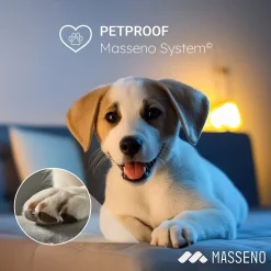 Lit Boxspring NOLEN 140X200 CM TILIA 39, Vert foncé, Lit avec matelas et rangement