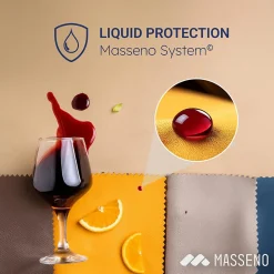 Lit Boxspring PISA 180X200 CM TILIA 17, Café, Lit avec matelas et rangement