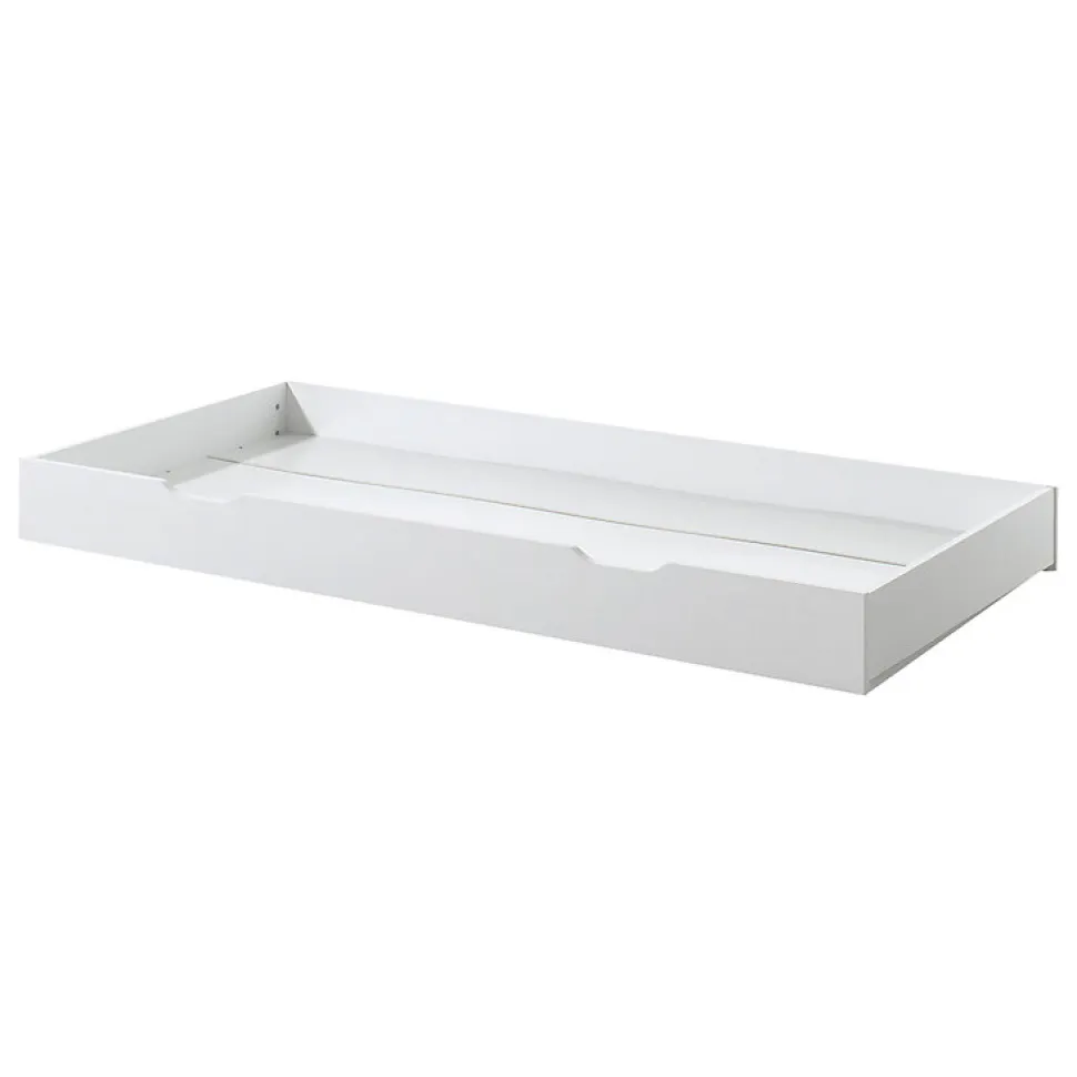 Lit cabane MH 90x200 sommier et tiroir inclus Vipack Dallas Blanc