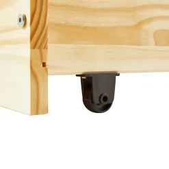 Lit cabane NUNA avec tiroirs, 90 x 200 cm en pin massif finition naturelle