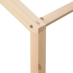 Lit cabane pour enfant 190x90cm en bois GASPARD - HAPPY GARDEN