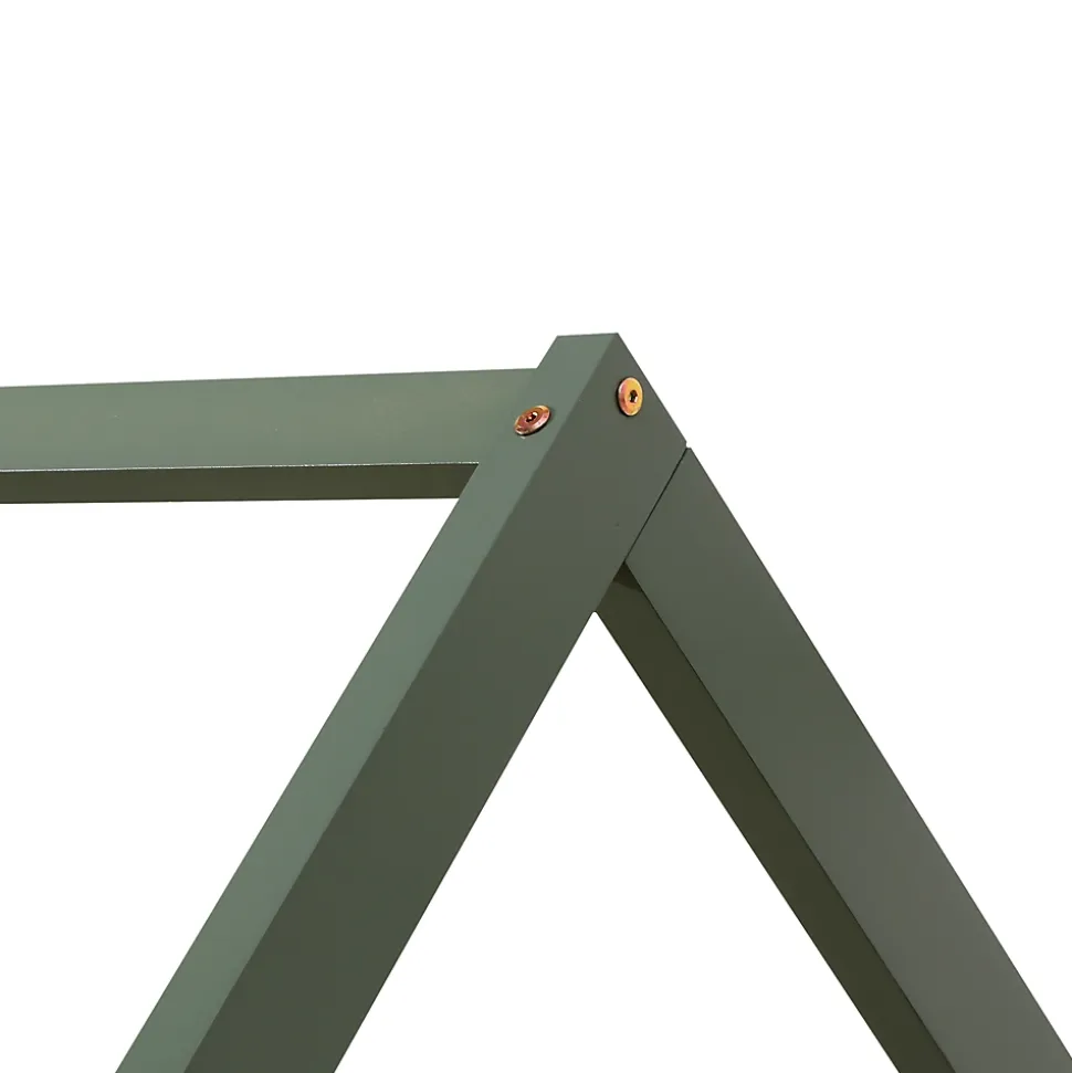 Lit cabane pour enfant 190x90cm vert MARCEAU - HAPPY GARDEN