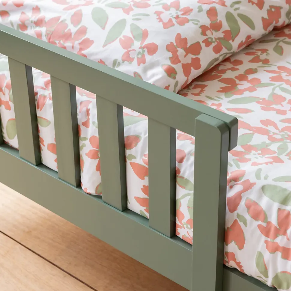 Lit cabane pour enfant 190x90cm vert MARCEAU - HAPPY GARDEN