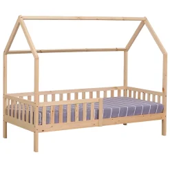 Lit cabane pour enfant 190x90cm en bois MARCEAU - HAPPY GARDEN
