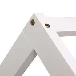 Lit cabane pour enfant 190x90cm blanc avec tiroirs MARCEAU - HAPPY GARDEN