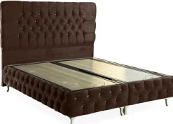 LIT coffre CAPPY café 90x200cm