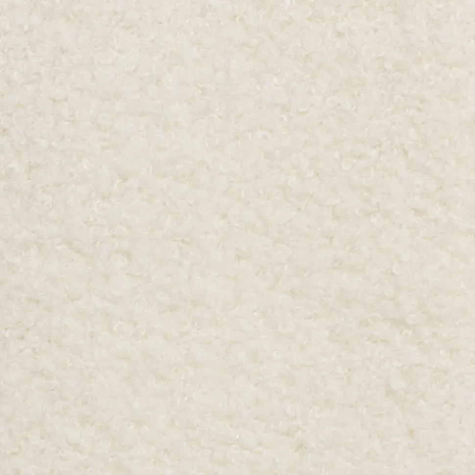 Lit coffre double BRADFORD avec tête de lit et sommier 140 x 190 cm tissu bouclette