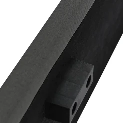 Lit coffre 160x200 cm - Lit double rembourré Gris avec sommier à lattes - Lin - Sans Matelas