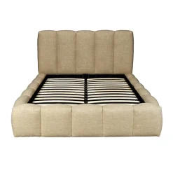 Lit coffre 140x190cm NEST + 1 sommier / Beige