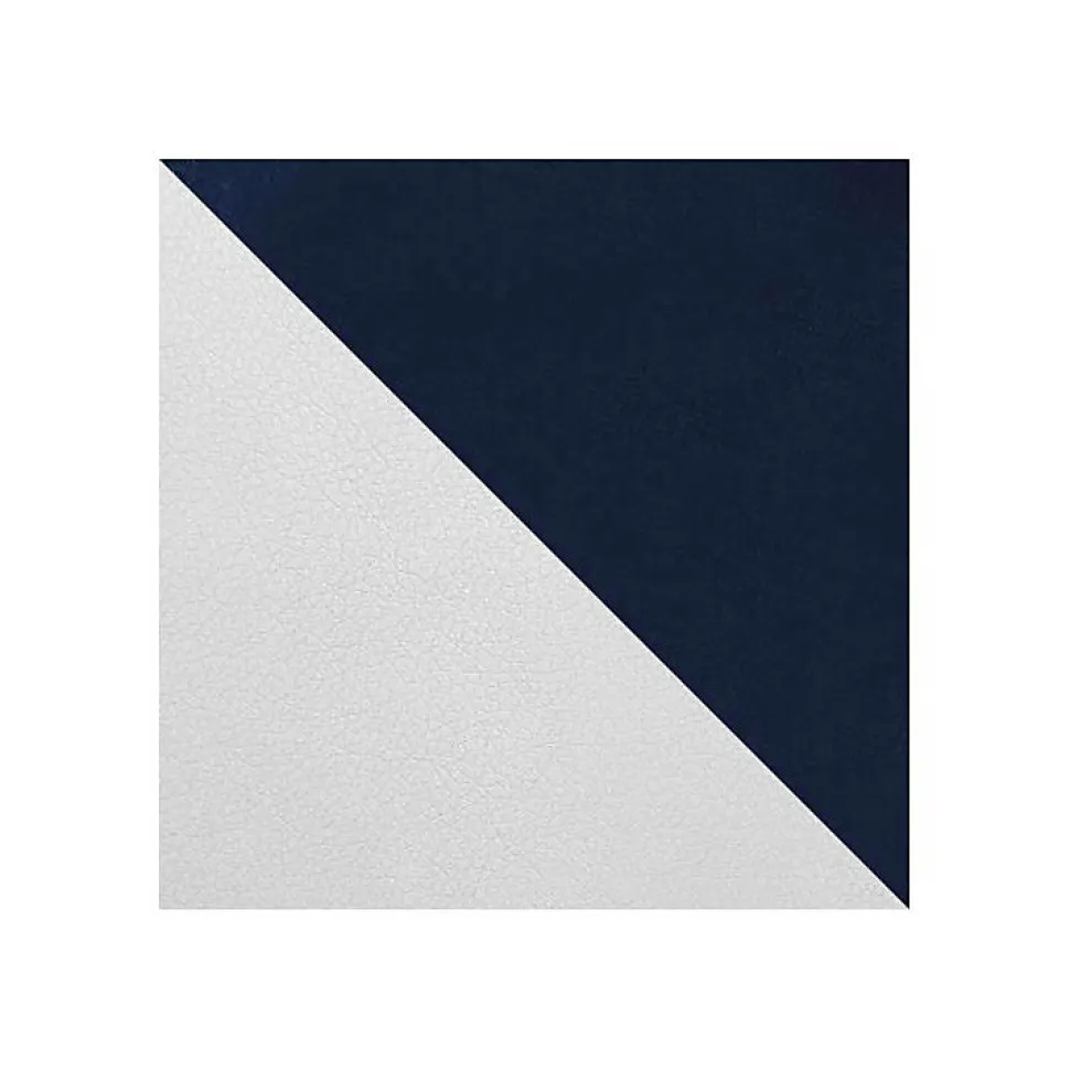 Lit continental Baltimore 168, Unique, Bleu, Faux cuir, Disponible