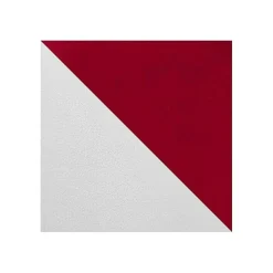 Lit continental Baltimore 164, Unique, Rouge, Faux cuir, Disponible