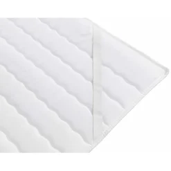 Lit continental Baltimore 191, Double, Vert, Tissu, Disponible