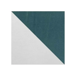 Lit continental Baltimore 164, Unique, Turquoise, Faux cuir