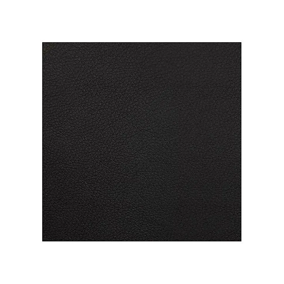 Lit continental Baltimore 154, Double, Noir, Faux cuir, Disponible