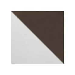 Lit continental Baltimore 164, Unique, Marron, Faux cuir, Disponible