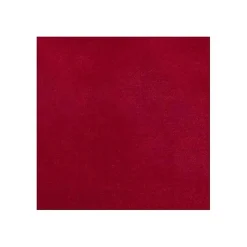 Lit continental Baltimore 126, Double, Rouge, Tissu, Disponible