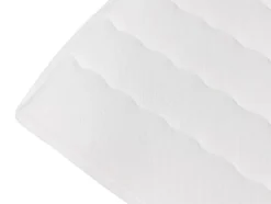 Lit continental Baltimore 158, Double, Bleu, Tissu, Disponible