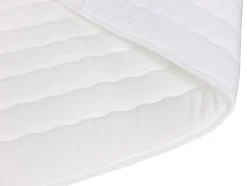 Lit continental Baltimore 152, Double, Vert, Tissu, Disponible