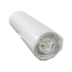 Lit continental Baltimore 152, Double, Vert, Tissu, Disponible