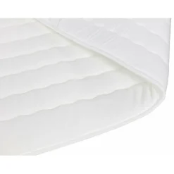 Lit continental Baltimore 175, Double, Bleu, Tissu, Disponible