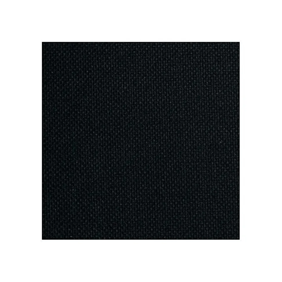 Lit continental Baltimore 163, Double, Noir, Tissu, Disponible