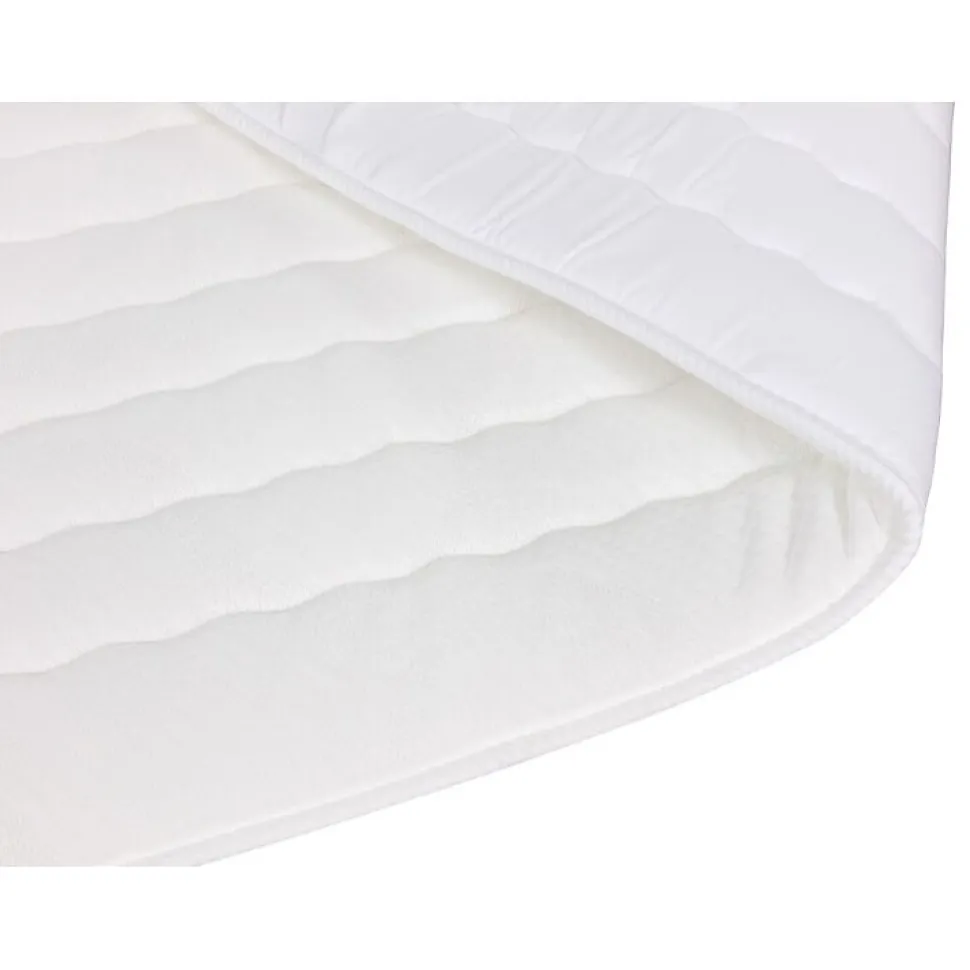 Lit continental Comfivo 225, Double, Gris, Tissu, Disponible