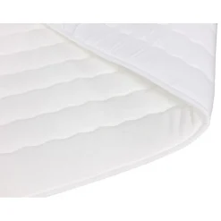 Lit continental Comfivo 225, Double, Rouge, Tissu, Disponible