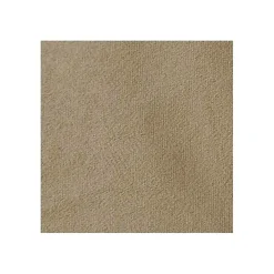 Lit continental Pomona 114, Double, Brun clair, Tissu, Disponible