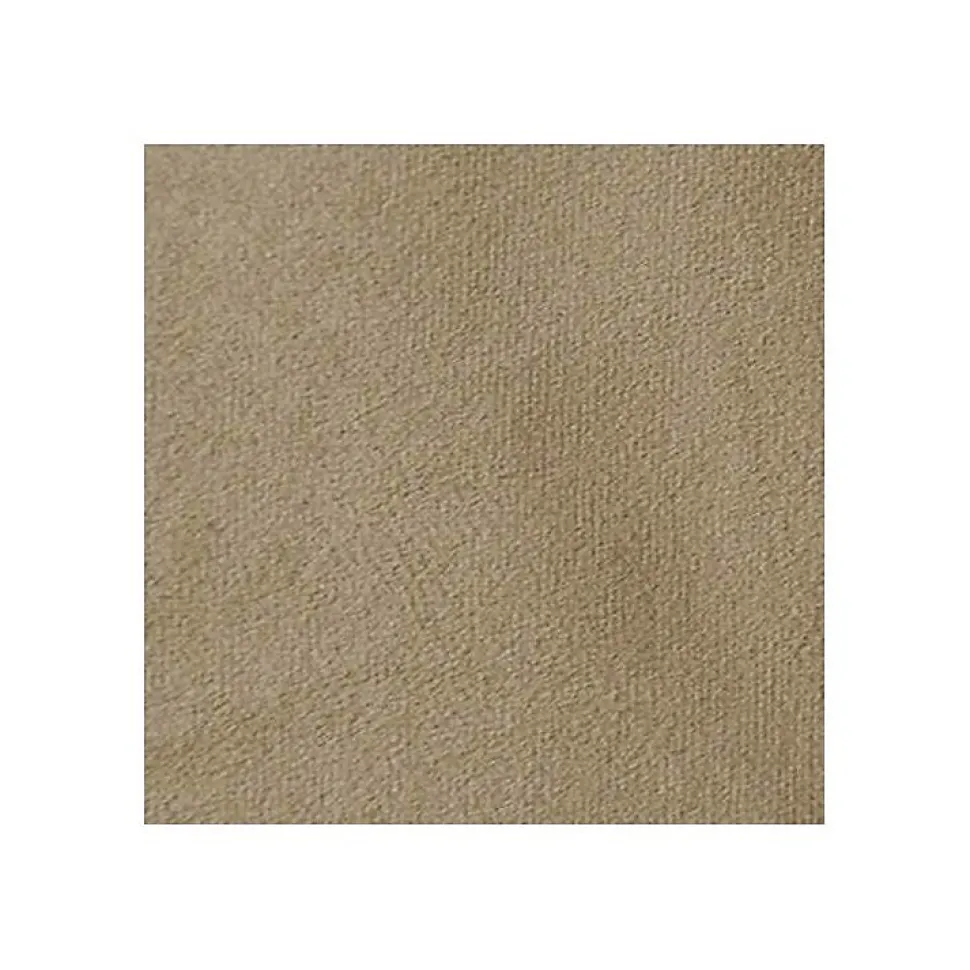 Lit continental Pomona 114, Double, Brun clair, Tissu, Disponible